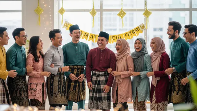 Ilustrasi Ucapan Idul Fitri Lucu dan Unik dari Sindiran Ringan hingga Pujian Kocak/Gemini AI