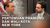 Membereskan PR di kota besar seperti Jakarta, tak bisa dilakukan semudah membalikkan telapak tangan. Gubernur Jakarta Pramono Anung, membahasnya dengan Wali Kota New York, Zohran Mamdani, di Kota New York, Amerika Serikat.