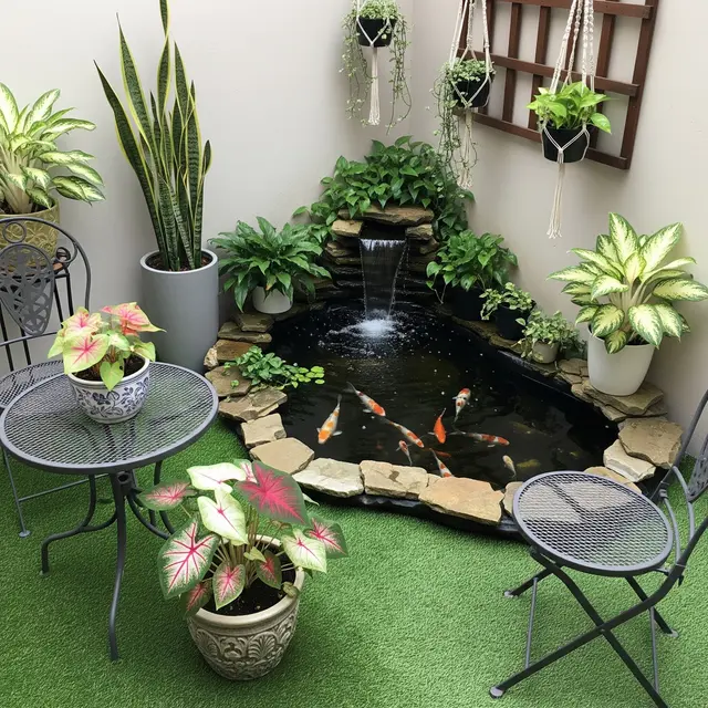 Sudut Belakang Rumah Kecil Bisa Jadi Ruang Favorit (AI Generated)