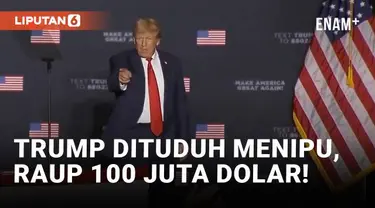 Mantan Presiden Donald Trump menghadiri sidang kasus penipuan penggelembungan asetnya di Kota New York. Kasus ini menambah deretan dakwaan yang dijalani Trump di tengah kampanyenya sebagai bakal calon presiden untuk Partai Republik. Selengkapnya dala...