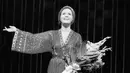  Debbie Reynolds saat tampil dalam sebuah acara. Debbie Reynolds adalah ibu dari pemeran Putri Leia dalam film-film Star Wars, Carrie Fisher. (AP Photo)