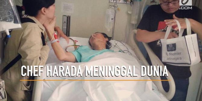 VIDEO: Chef Harada Meninggal Usai Berjuang Melawan Sakit