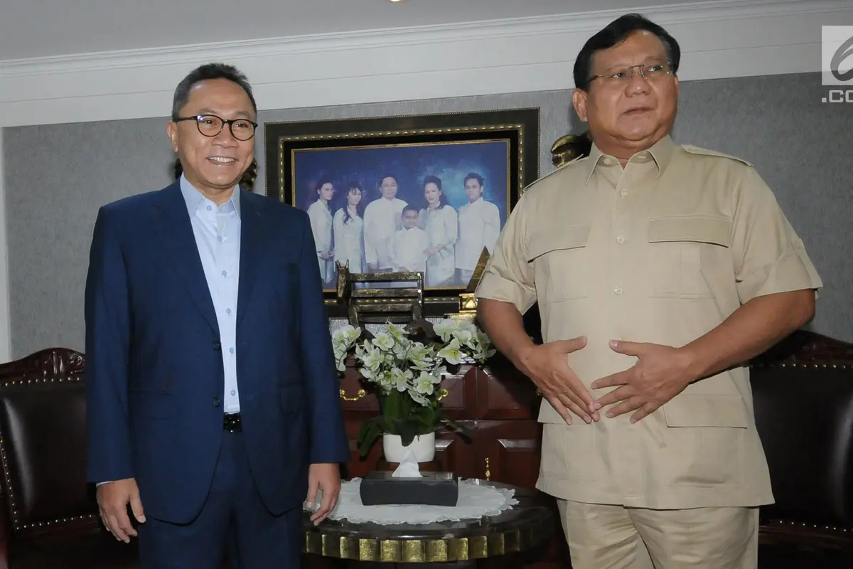 Jelang Pilkada Serentak 2018, Prabowo Subianto Temui Zulkifli Hasan