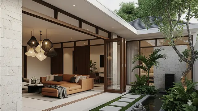 Model Rumah Minimalis 1 Lantai Ala Tahun 2025 yang Sederhana tapi Mewah/AI