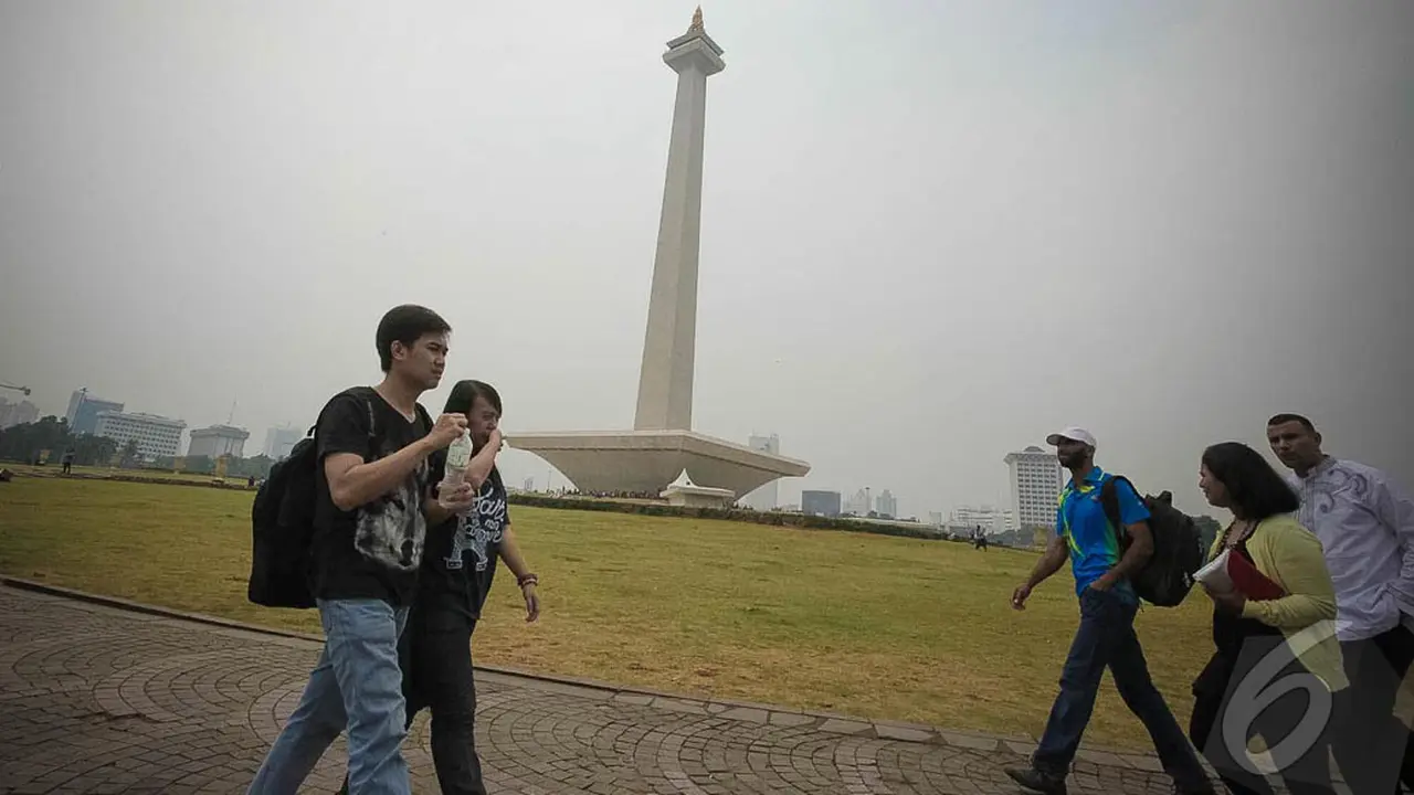 Pekan Depan Pengunjung Monas akan Dibatasi