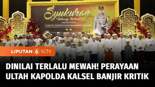 VIDEO: Viral! Anak Kapolda Kalsel Pamer Naik Jet Pribadi, Pesta Ulang Tahun Mewah juga Disorot