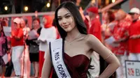 Potret Puteri Indonesia Pariwisata 2025 Salma Ranggita Meriahkan Perayaan HUT ke-80 RI di New York