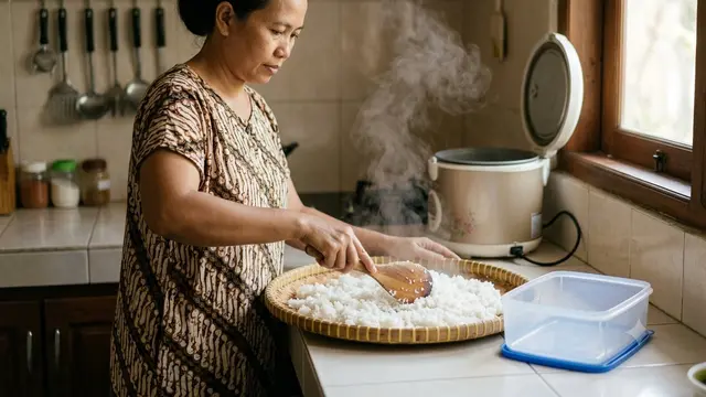 Cara Menyimpan Nasi agar Tidak Basi dan Tahan Lama