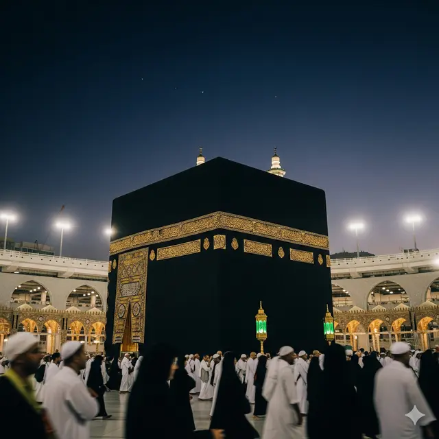 AI Gemini buat Foto Depan Kabah (Foto: Gemini)