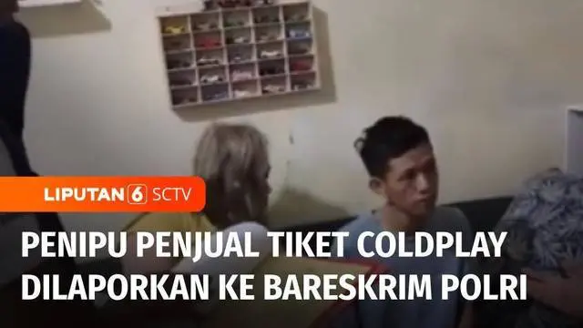 Korban penipuan penjualan tiket konser Coldplay yang melapor ke Bareskrim Polri bertambah menjadi 60 orang, Selasa (23/5) siang. Para korban membeli tiket secara daring melalui media sosial karena kehabisan membeli tiket di tempat penjualan resmi.