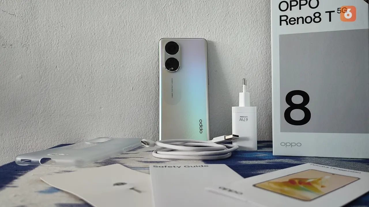 Oppo Reno8 T 5G (Liputan6.com/Giovani Dio Prasasti)
