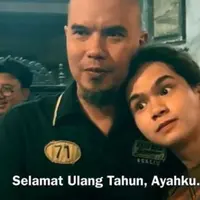 Dul Jaelani mendoakan Ahmad Dhani makin sehat dan bijaksana (Instagram/@duljaelani)