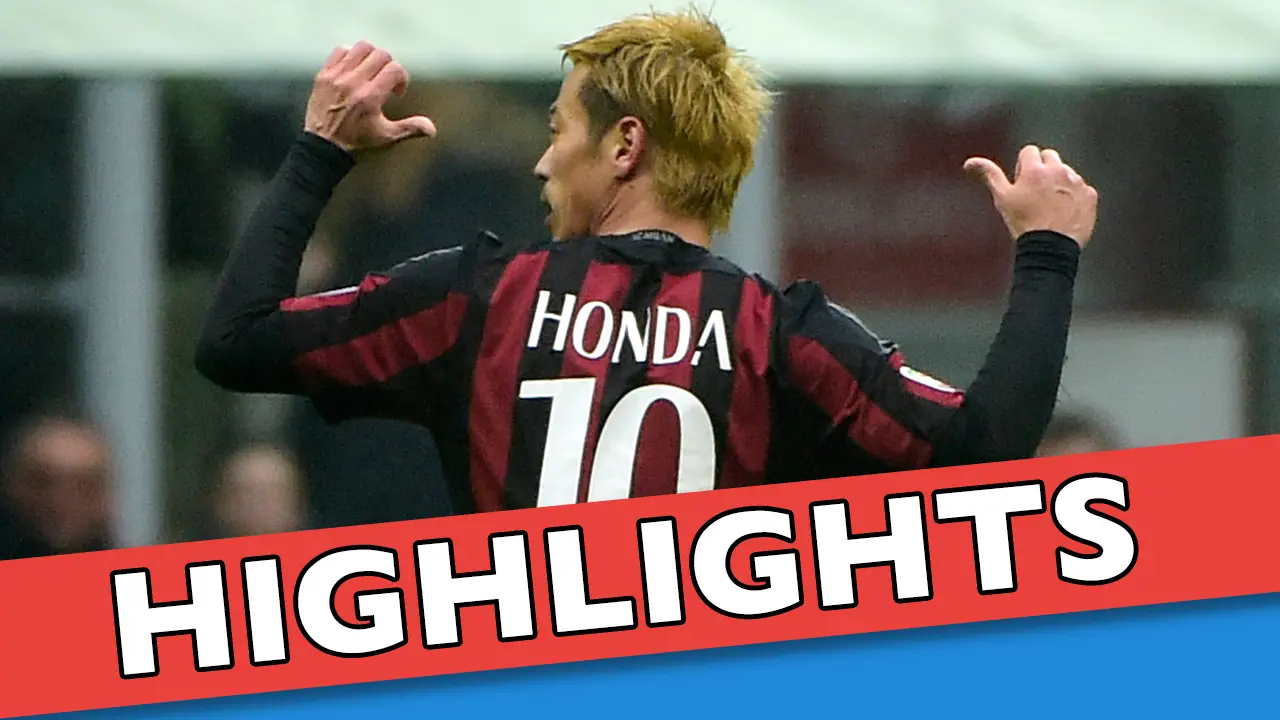AC Milan vs Genoa 2-1: Gol Berkelas Honda Menangkan Milan