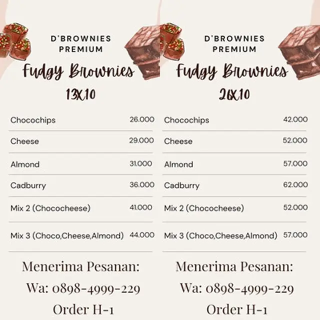 Menu Andalan Dian Cakery