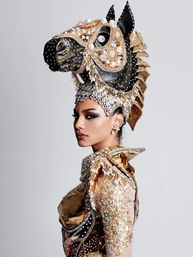 Raih Penghargaan Best National Costume 2021, Ini 4 Fakta Tentang Kostum Jihane Almira