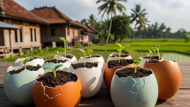 2 Cara Buat Media Semai Bibit Pakai Kulit Telur Bekas Biar Ramah Lingkungan