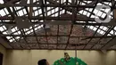Pembatasan waktu proses belajar selama tiga jam secara bergantian. (merdeka.com/Imam Buhori)
