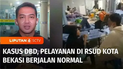 VIDEO: Live Report: Perkembangan Kasus DBD di RSUD Bekasi, Pelayanan IGD Berjalan Normal