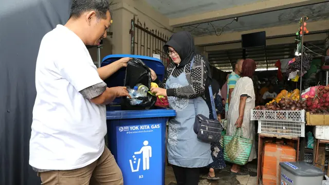 BRI Peduli Jadikan Pasar Rogojampi Sebagai Pasar Percontohan Pengelolaan Sampah