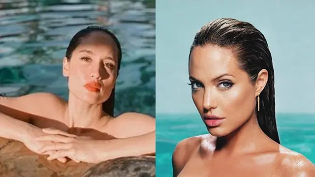 Bak Pinang Dibelah Dua, Ini 6 Potret Cinta Laura Disebut Mirip Angela Jolie