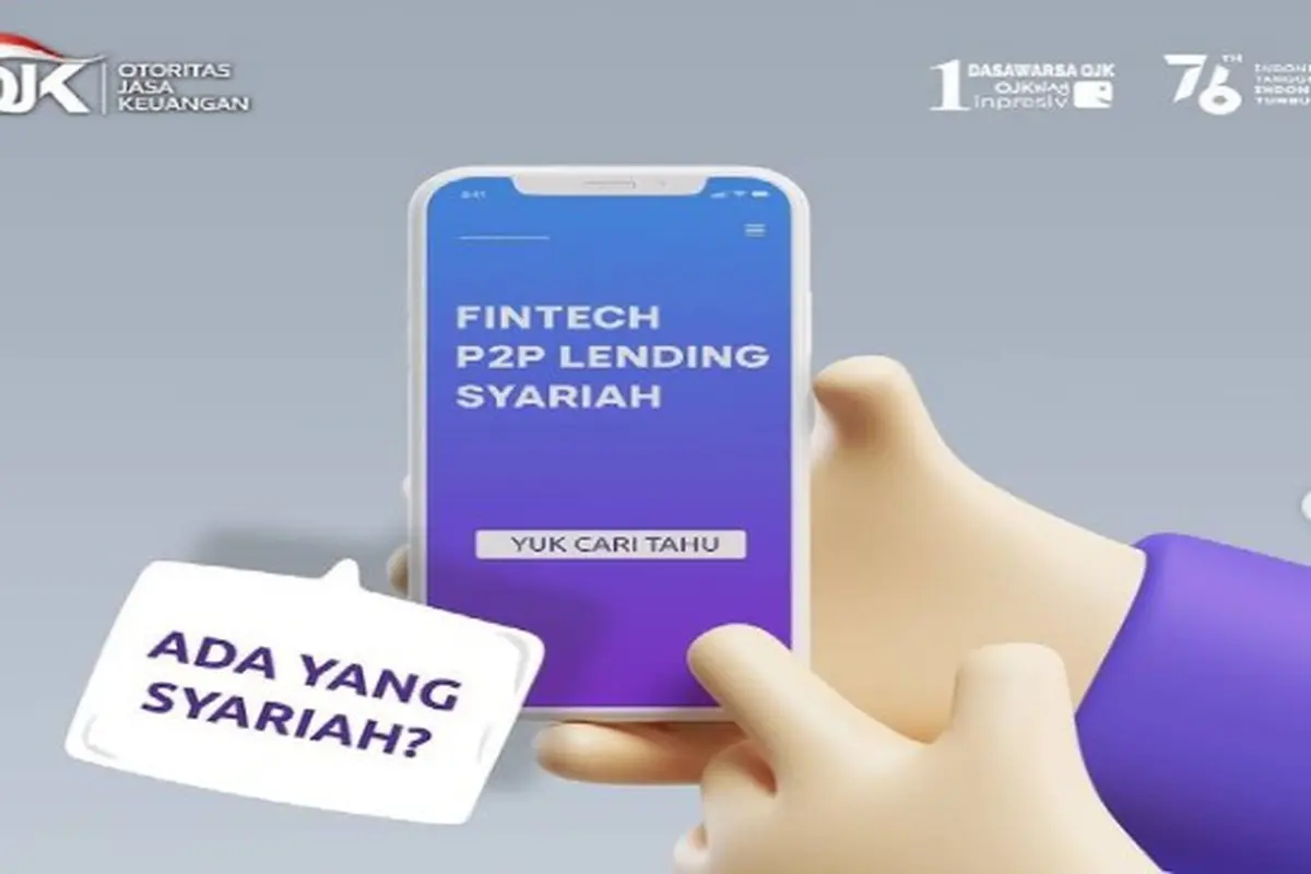 fintech P2P lending syariah. instagram@ojkindonesia