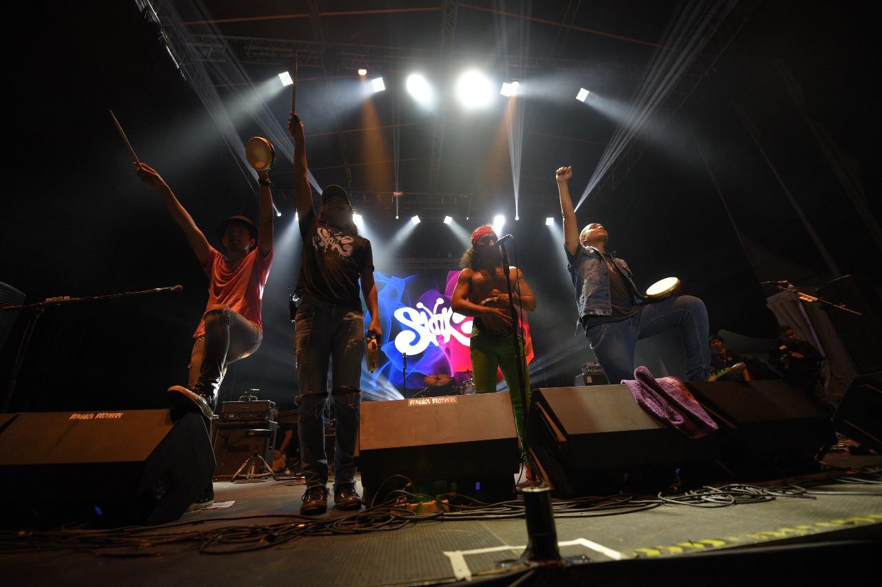 Slank di IDN Soundscape 2017. (IDN Times)