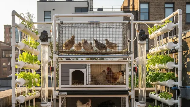 Model Peternakan Urban Farming Multi-Hewan di Lahan Kecil