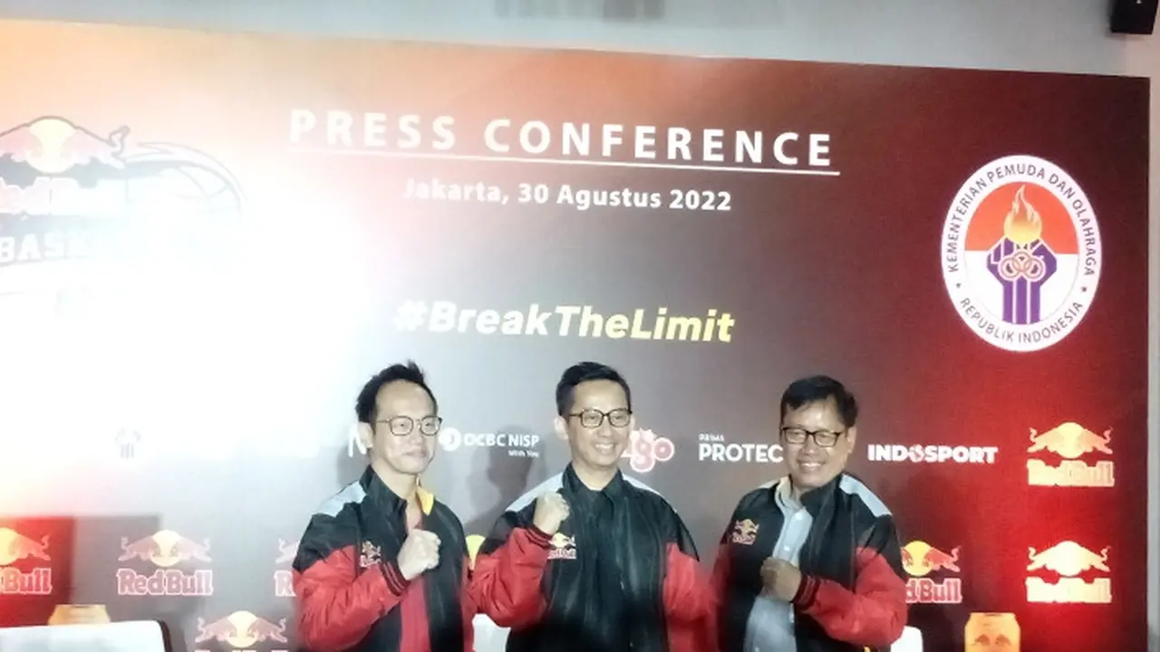 Konferensi Pers Red Bull Basketball Championship 2022