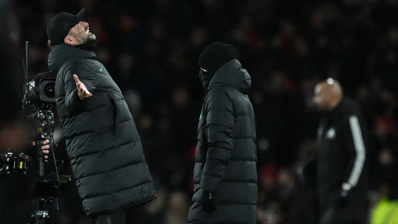 Foto: Jurgen Klopp Girang Banget Setelah Liverpool Depak Arsenal di Putaran Ketiga FA Cup