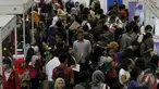 Ribuan calon pencari kerja hadiri Spectacular Job Fair, Jakarta, Selasa (6/1/2015). (Liputan6.com/Faizal Fanani)