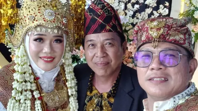 Pernikahan kelima Andika Kangen Band (Instagram/ikangcupan96)