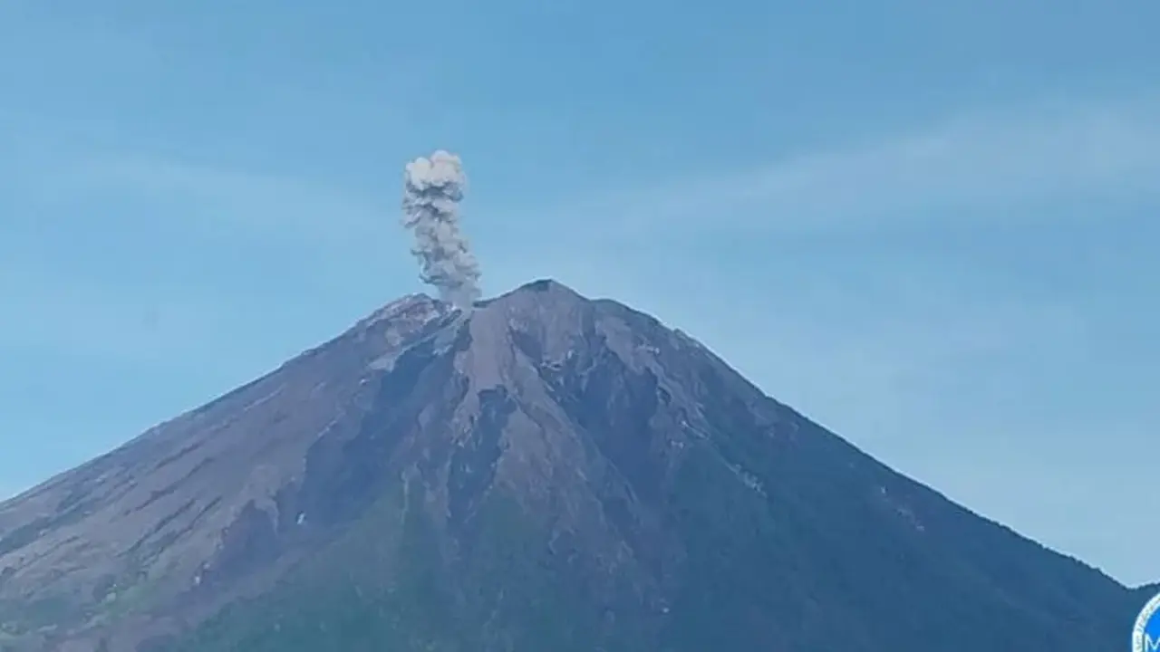 Erupsi Gunung Semeru di Lumajang (Istimewa)