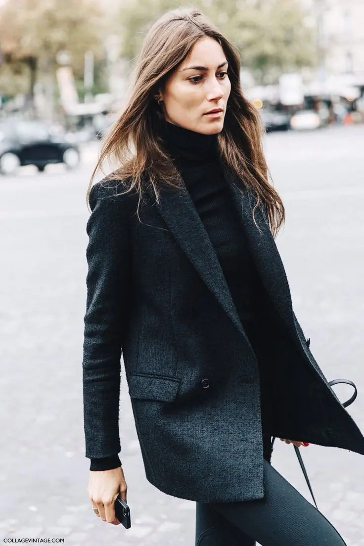 Mix and match busana kantor dengan blazer. (pinterest)