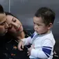 Raffi Ahmad, Nagita Slavina dan Rafathar. (Herman Zakharia/Liputan6.com)