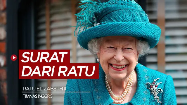 Berita video surat Ratu Elizabeth II untuk timnas Inggris jelang final Euro 2020