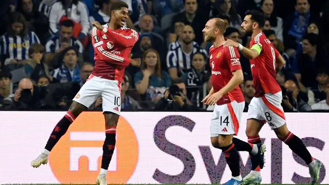 Drama Enam Gol di Markas FC Porto, Manchester United Selamat dari Kekalahan