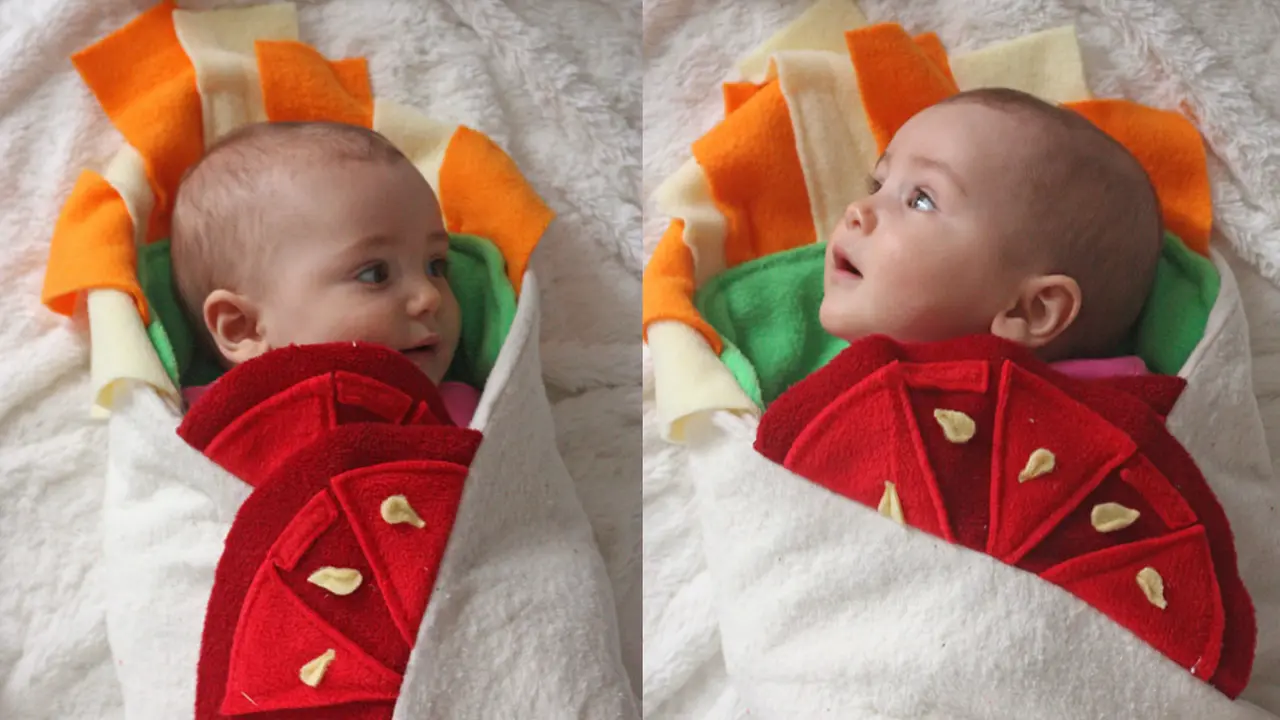 Bayi-Bayi Lucu Terbungkus Kulit Burrito, Tertarik?