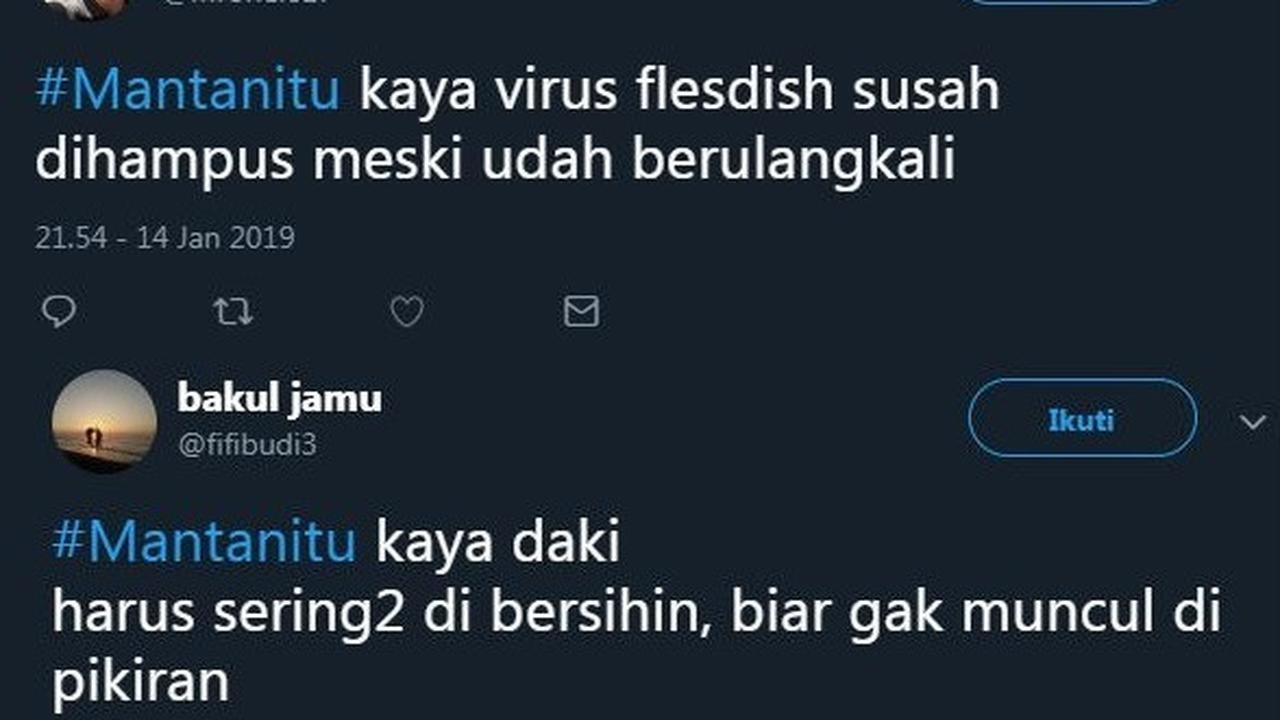 cuitan tentang mantan (foto: twitter)