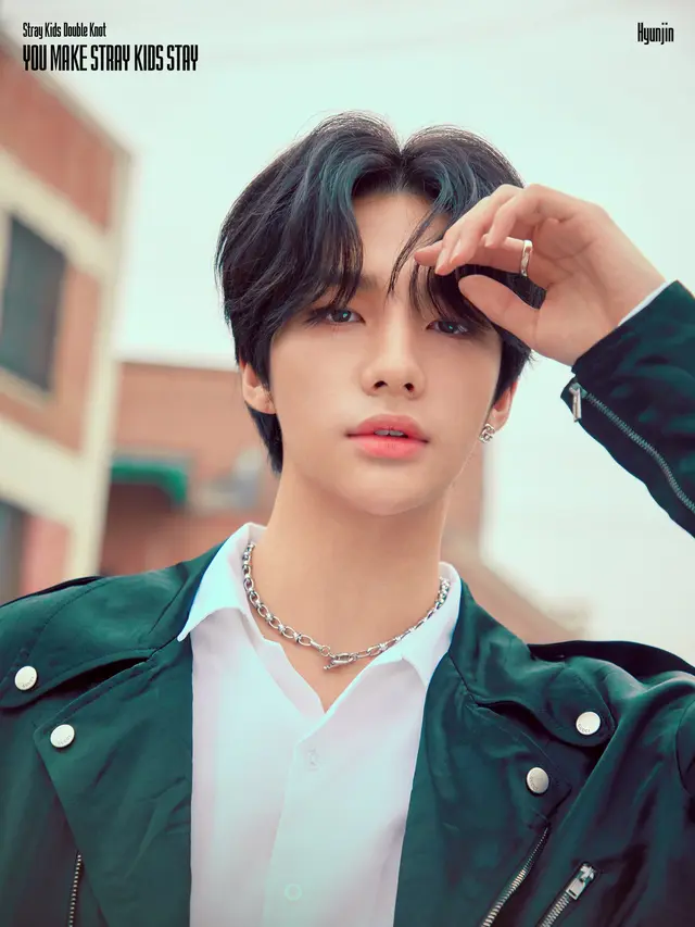 Hyunjin Stray Kids. (JYP Entertainment via Soompi)