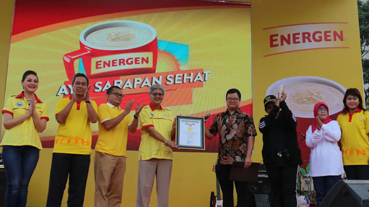 “Sarapan Sehat Sebelum Jam 9” di 5 Kota Pecahkan Rekor MURI LAGI