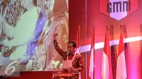 Joko Widodo saat berpidato dalam pembukaan Kongres III Persatuan Alumni GMNI, Jakarta, Jumat (8/7/2015). Kongres bertajuk Jalan Trisakti Menuju Tatanan Masyarakat Pancasila dihadiri sekitar 1.000 peserta. (Liputan6.com/Faizal Fanani)
