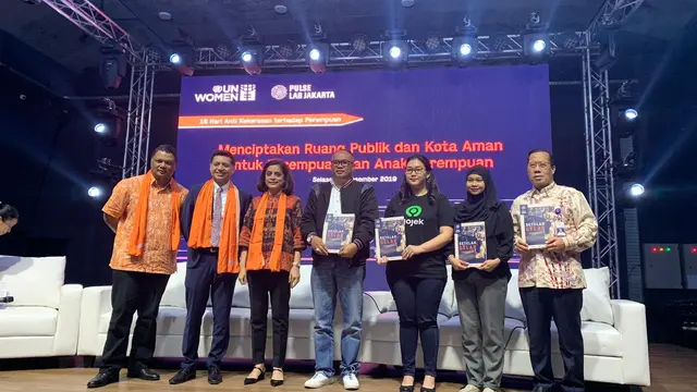 Caption foto: UN Women menggelar diskusi panel terkait ruang publik aman bagi perempuan dan anak perempuan pada Selasa, 10 Desember 2019.
