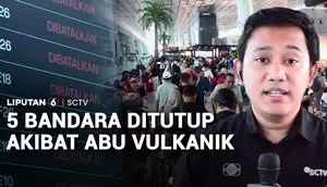 5 Bandara Ditutup Akibat Abu Vulkanik