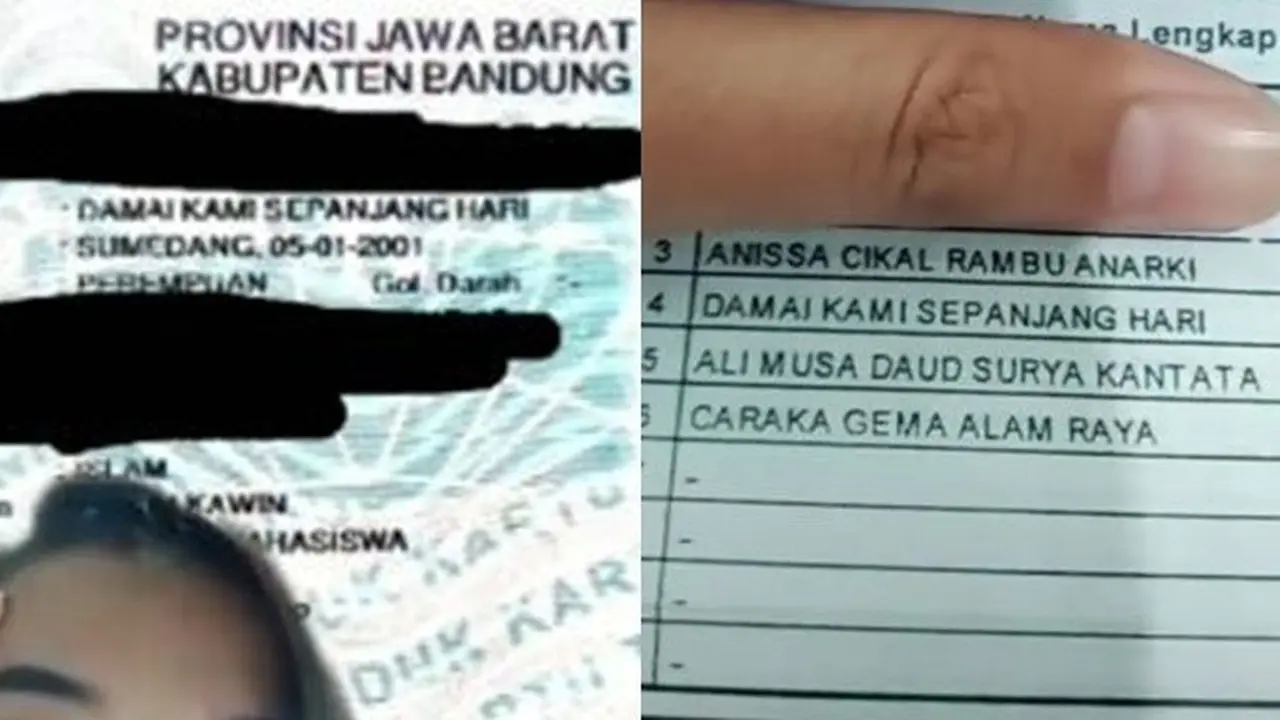 Viral Nama Wanita Ini Sama Persis dengan Judul Lagu Iwan Fals