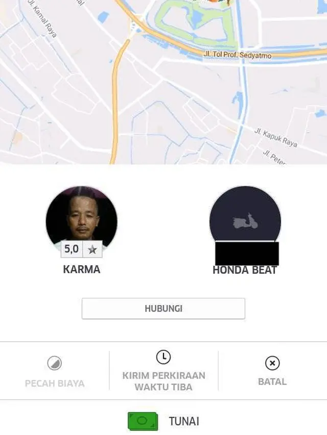 7 Potret Nama Driver Ojol Antimanstream Ini Bikin Salah Fokus