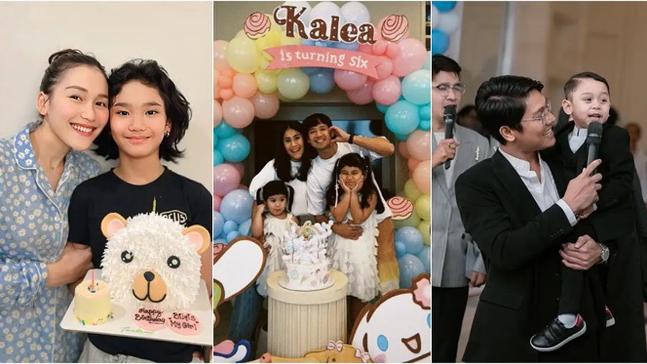 6 Potret Anak Artis Rayakan Ulang Tahun di Penghujung 2024, Dapat Kejutan Istimewa
