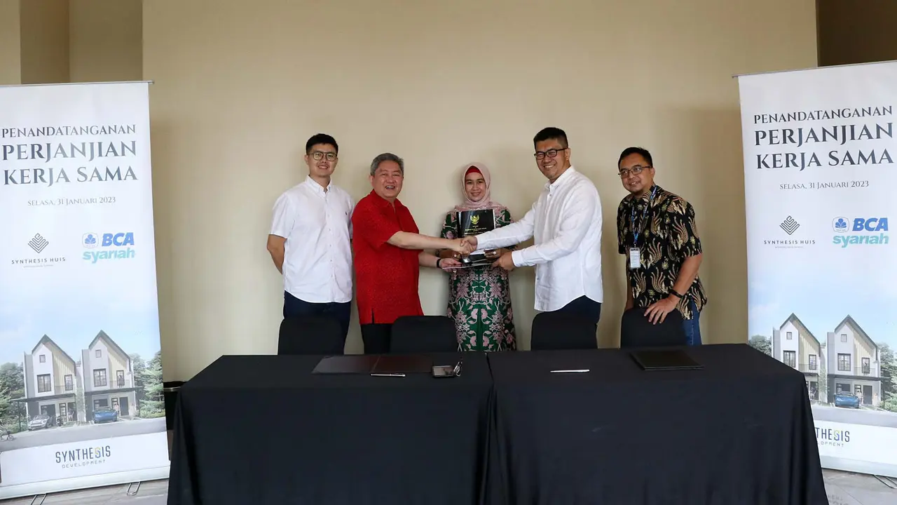 Synthesis Huis Gandeng BCA Syariah Permudah Konsumen Miliki Hunian