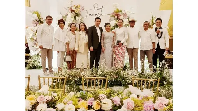 7 Potret Anniversary Pernikahan Tamara Geraldine, Mewah Dihadiri Artis Senior