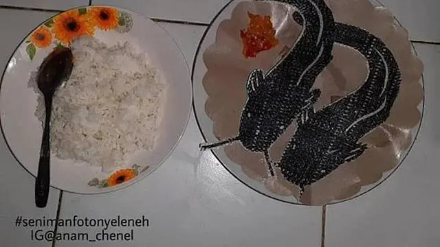 6 Makan Irit Pakai Lauk Mainan Bentuk Ikan Ini Nyeleneh Kocak Hot