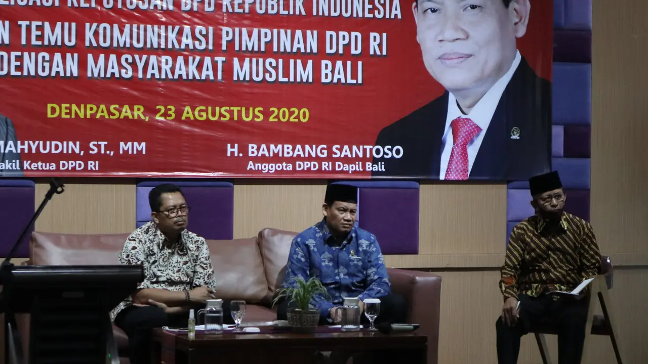 Wakil DPD RI, Mahyudin Saat Kunjungan Kerja di Bali